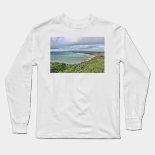 Widemouth Bay in North Cornwall Long Sleeve T-Shirt